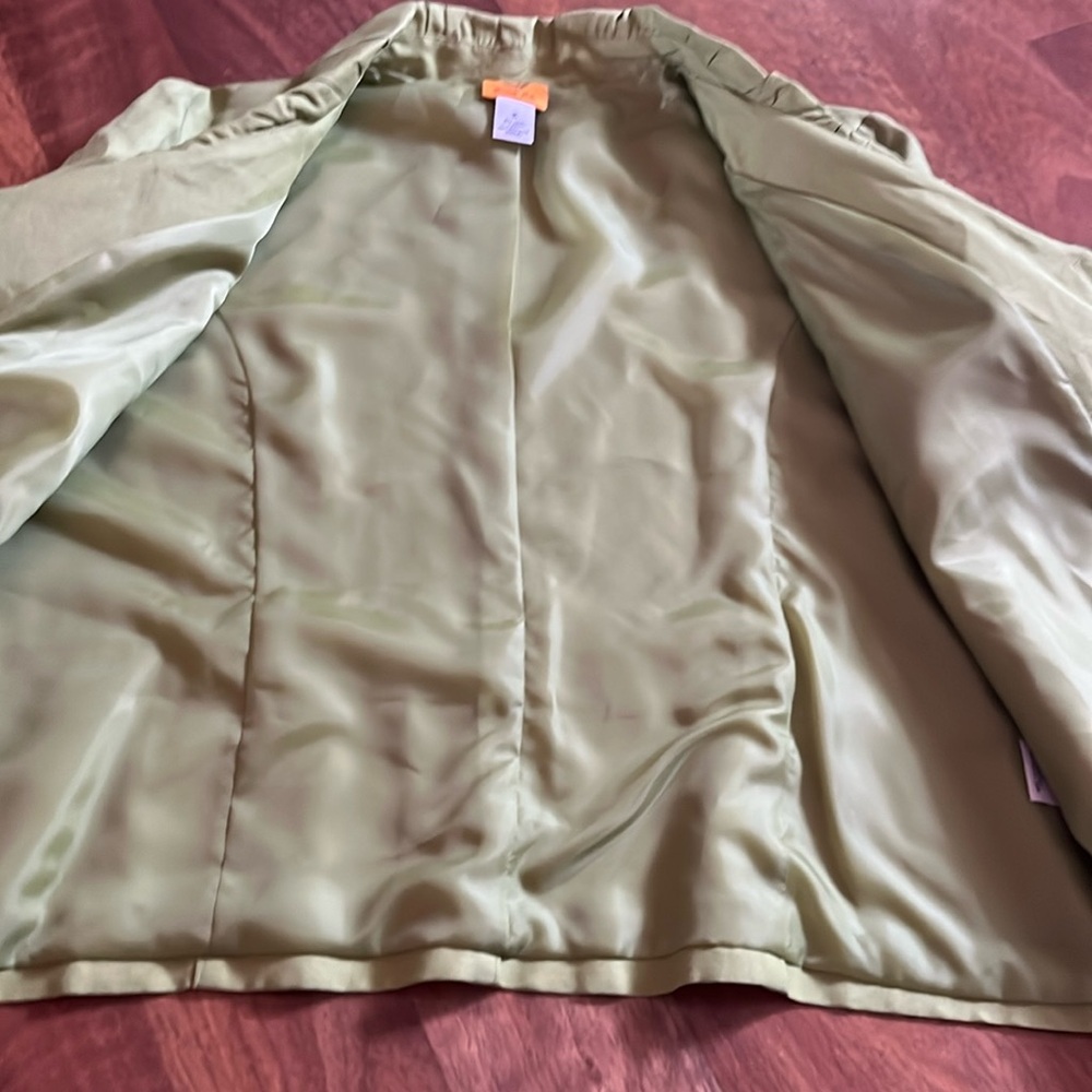 New Ruby Rd. Avocado lined jacket. - Picture 5 of 16